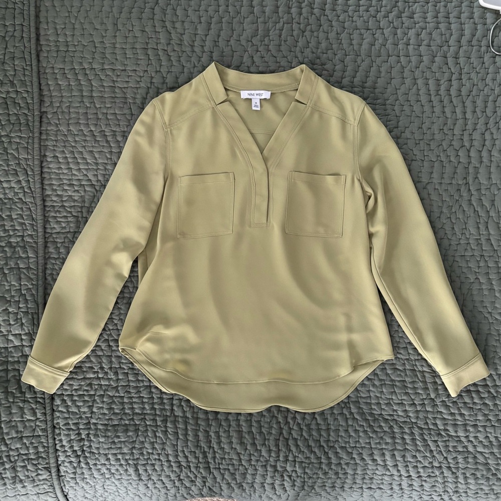 Nine West Long Sleeve Blouse